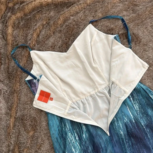 ModCloth Brushstroke to Conclusions Watercolor Maxi Dress Large - Picture 12 of 16